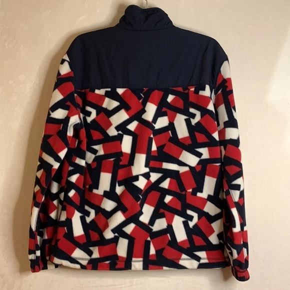 Tommy Hilfiger Tommy Jeans Sport Tech Denim Men's Cozy Rare 1/4 zip Fleece - Picture 7 of 15